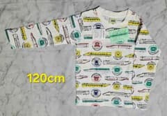TRAIN GARAGE 新幹線 長袖Tシャツ 120cmのサムネイル