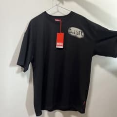 DIESEL Tシャツ ブラック 78プリントのサムネイル
