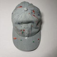 New Era キャップ ライトブルー ペイント刺繍のサムネイル