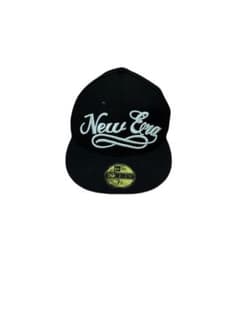New Era 59FIFTY ブラックキャップ 7 1/2 - メルカリ