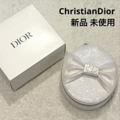 新品 DIOR 2026 ホリデー限定 ジュエリーケース リボン ラメ