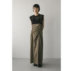 STYLEMIXER シャーリングサスペンダースカートのサムネイル