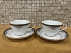 Noritake LANDON 4111 カップ＆ソーサー 2客のサムネイル