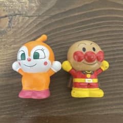 アンパンマン　ドキンちゃん　フィギュア　指人形　やなせたかし　レア　昭和レトロのサムネイル