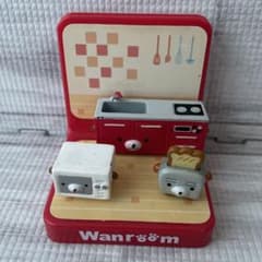 サンエックス ワンルーム Wanroom ミニチュア キッチン 平成レトロ