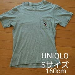 UNIQLO　ディズニーTシャツ　S（160cm）のサムネイル