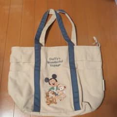 東京ディズニーシー　ダッフィーワンダフルヴォヤッジ　トートバッグのサムネイル