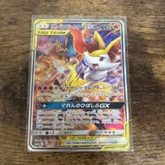 ポケモンカード リザードン&テールナーGX SAR傷あり - メルカリ