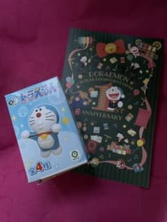 ドラえもん　コップのフチ子さん　未来デパートノベルティ1周年記念ポストカード付きのサムネイル