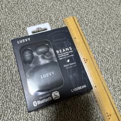 LUSVY ワイヤレスイヤホン 黒