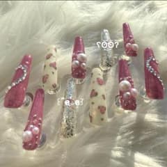 ワンホン　ハート　姫ギャル　平成ギャル　地雷系　量産系 ギャル　サマーネイルのサムネイル