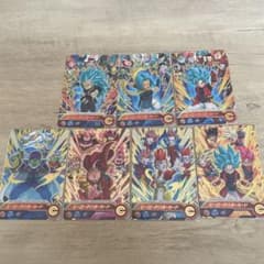 スーパードラゴンボールヒーローズ ヒーローアバターカード 7枚セット