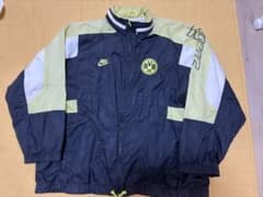 NIKE premier ドルトムント ヴィンテージ ウィンドブレーカー - メルカリ