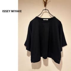 PLEATS PLEASE ISSEY フレンチスリーブ ワイド カットソー - メルカリ