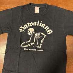 Hawaiian6 pizza of DEATH 骸骨デザイン Tシャツのサムネイル