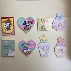 メモ帳 8点セット　ディズニー　スヌーピーのサムネイル