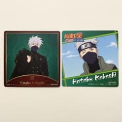 NARUTO まねきねこ カカシ コースター 2種セットのサムネイル