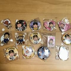 柳田 坂東 栗原福岡ソフトバンクホークス 缶バッジ アクリルスタンド