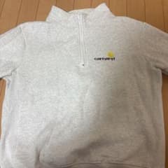 carhartt グレー ハーフジップ トレーナー Lのサムネイル
