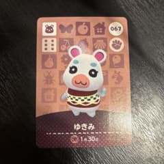 どうぶつの森amiiboカード ゆきみ トレーディングカード 067のサムネイル