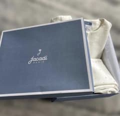 新品未使用 jacadi ハート模様 アンサンブル セット（箱付き）のサムネイル