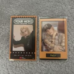 Stray Kids YOUR HERO 入場特典 フィリックス　トレカのサムネイル