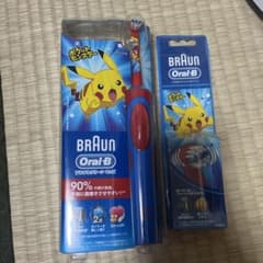 BRAUN Oral-B ポケットモンスター 電動歯ブラシ 本体 替えブラシのサムネイル