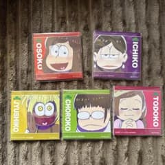 おそ松さん ステッカー 5個セット ファミリーマート限定のサムネイル