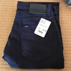 Lee 9分丈 アンクルパンツ ネイビーのサムネイル