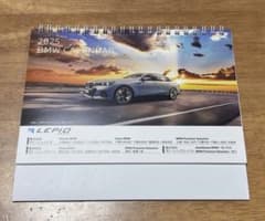 BMW 卓上カレンダー　2025のサムネイル