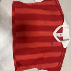 adidas Originals ストライプ シャツ レッド XSのサムネイル