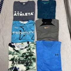 サッカー　プラシャツ　Tシャツ　6点セットのサムネイル