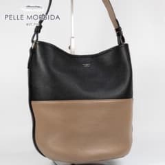 極美品✨ ペッレモルビダ ワンショルダーバッグ レザー バイカラー 