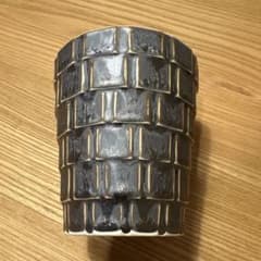 FOR-3053B　FORT ロックカップ　孔雀釉【日本製　美濃焼】
