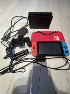 おまけあり Nintendo Switch ネオンブルー/ネオンレッド 本体 - メルカリ