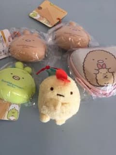 すみっコぐらし セット【ぬいぐるみ/小銭入れ/ケース】のサムネイル