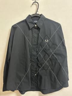 FRED PERRY （フレッドペリー） ワイドシャツ アーガイル　ワンポイント