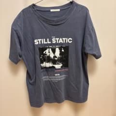 え*り様 サマンサモスモスブルー ロゴTシャツ バック変形デザイン チャコールのサムネイル