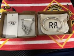 DOUBLE RL シルバー バングル USA製 RRL 希少品 M おまけ付き - メルカリ