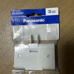 Panasonic WH 2123WP スナップタップ 3コロのサムネイル