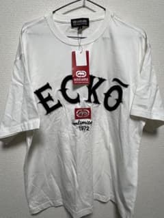 ECKŌ ロゴ刺繍 Tシャツ ホワイト 1972のサムネイル