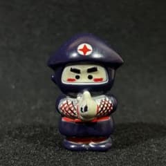 昭和レトロ 忍者 指人形 5cm - メルカリ
