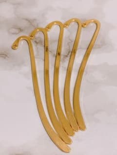 ブックマーカー ゴールド 5本のサムネイル