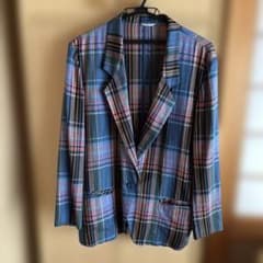 ジャケット　格子柄　薄手のサムネイル