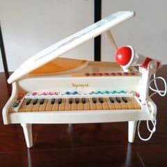 Toyroyal Toy Piano with Microphone - Keyboard Instrument