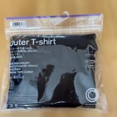 ファミマ アウターTシャツ 男女兼用 Lサイズ 黒のサムネイル