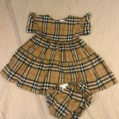 BURBERRY チェック柄 ワンピース・ブルマのサムネイル