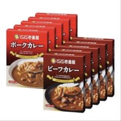 CoCo壱番屋 レトルトカレー 詰め合わせ 10個まとめ売りのサムネイル