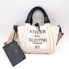 【希少カラー】 ヴァレンティノ ガラヴァーニ アトリエ バッグ 2way 希少カラー】 ヴァレンティノ ガラヴァーニ アトリエ バッグ 2way
