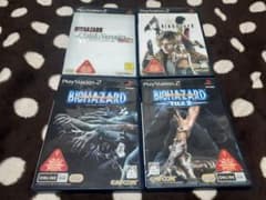 PS2バイオハザード ソフト 4本&攻略本5冊セットのサムネイル